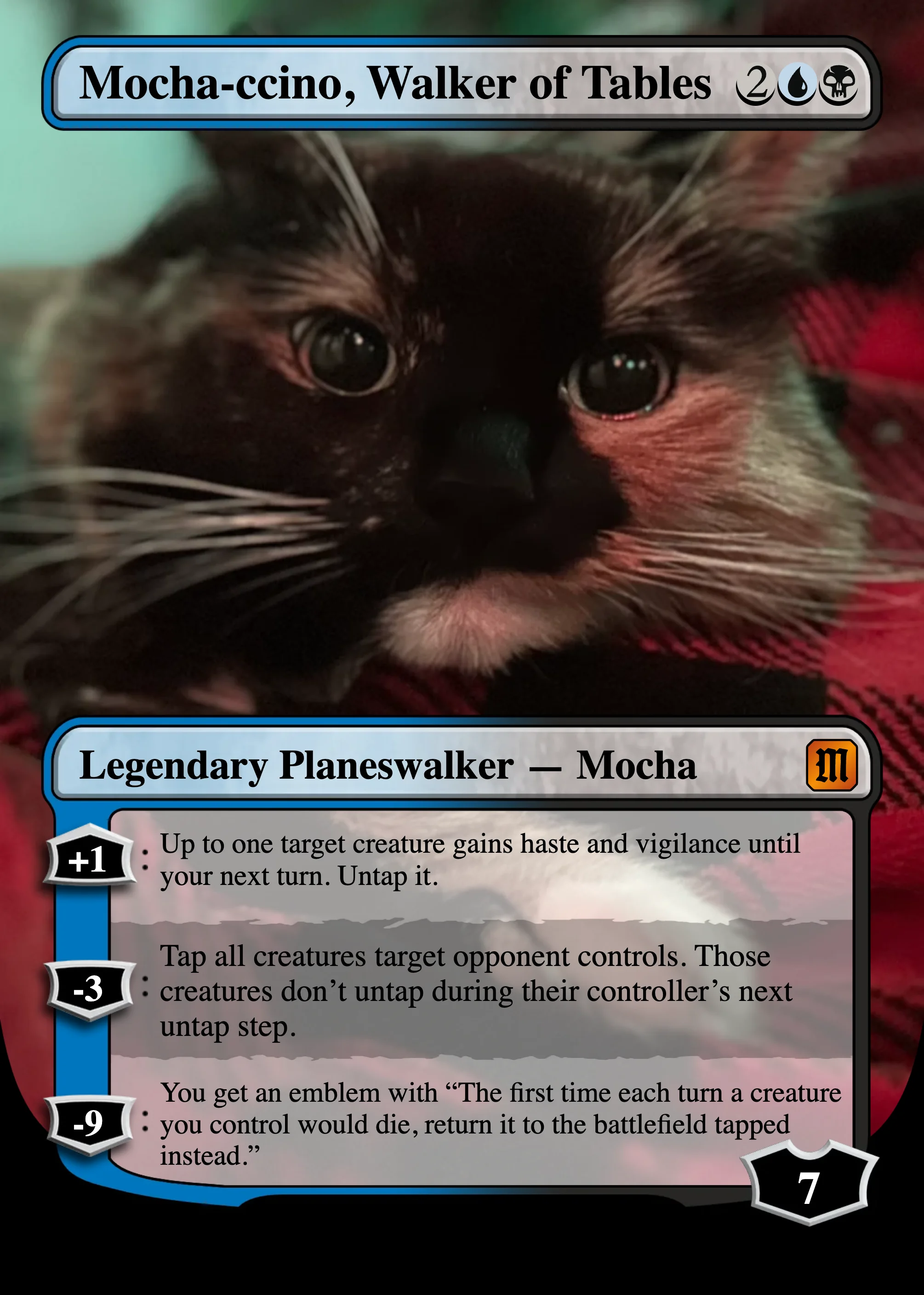 Mocha-ccino, Walker of Tables