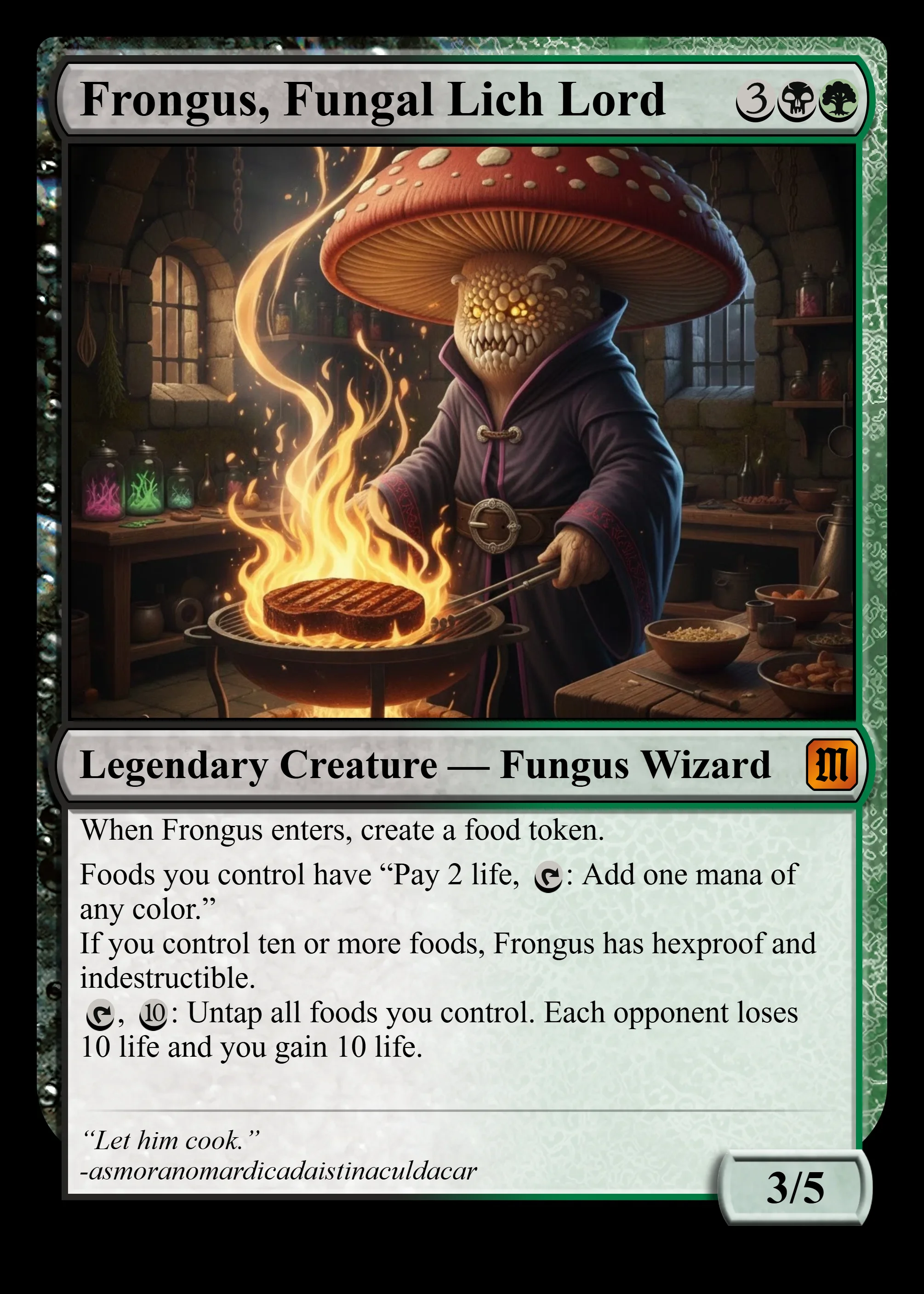 Frongus, Fungal Lich Lord