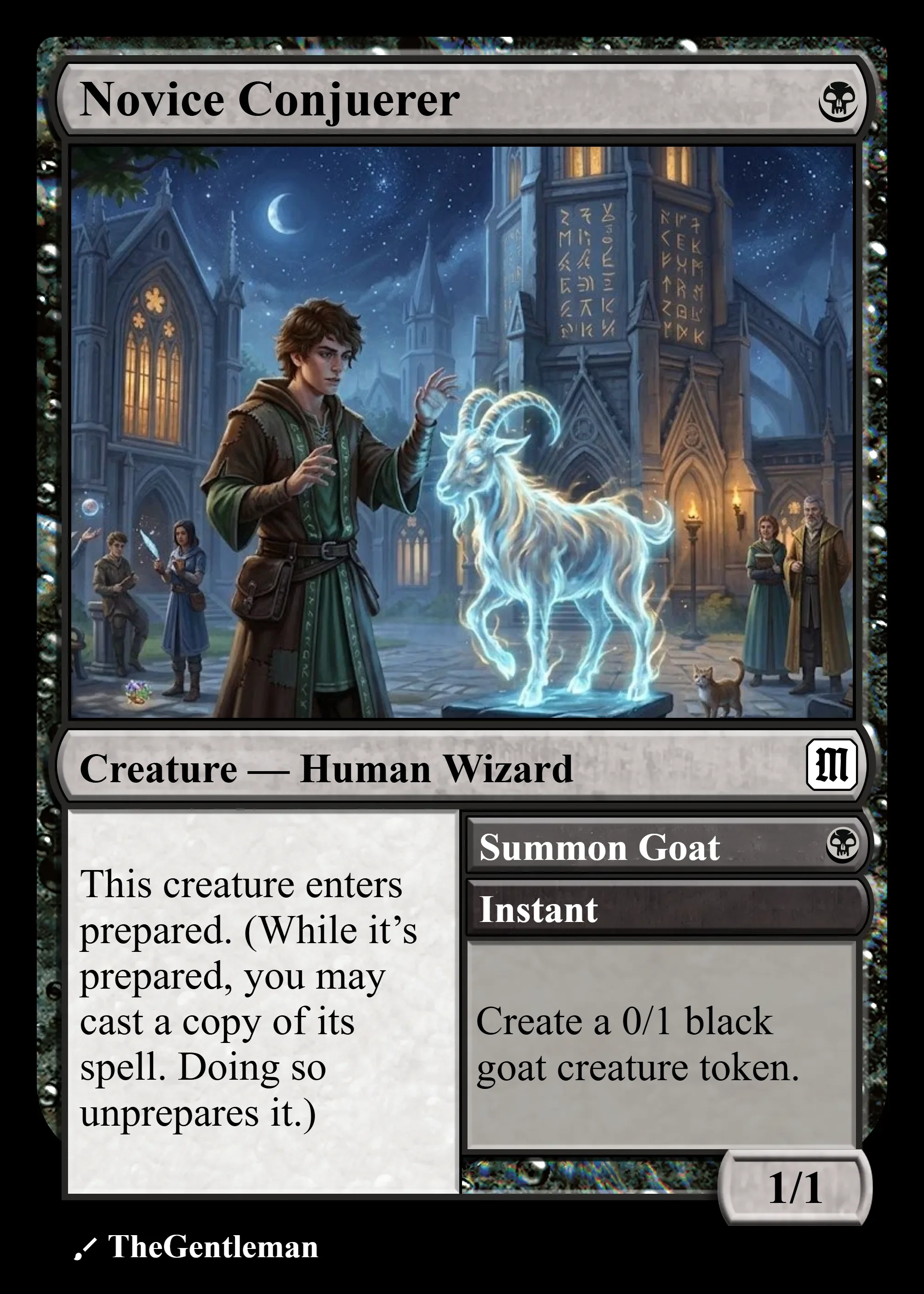 Novice Conjuerer