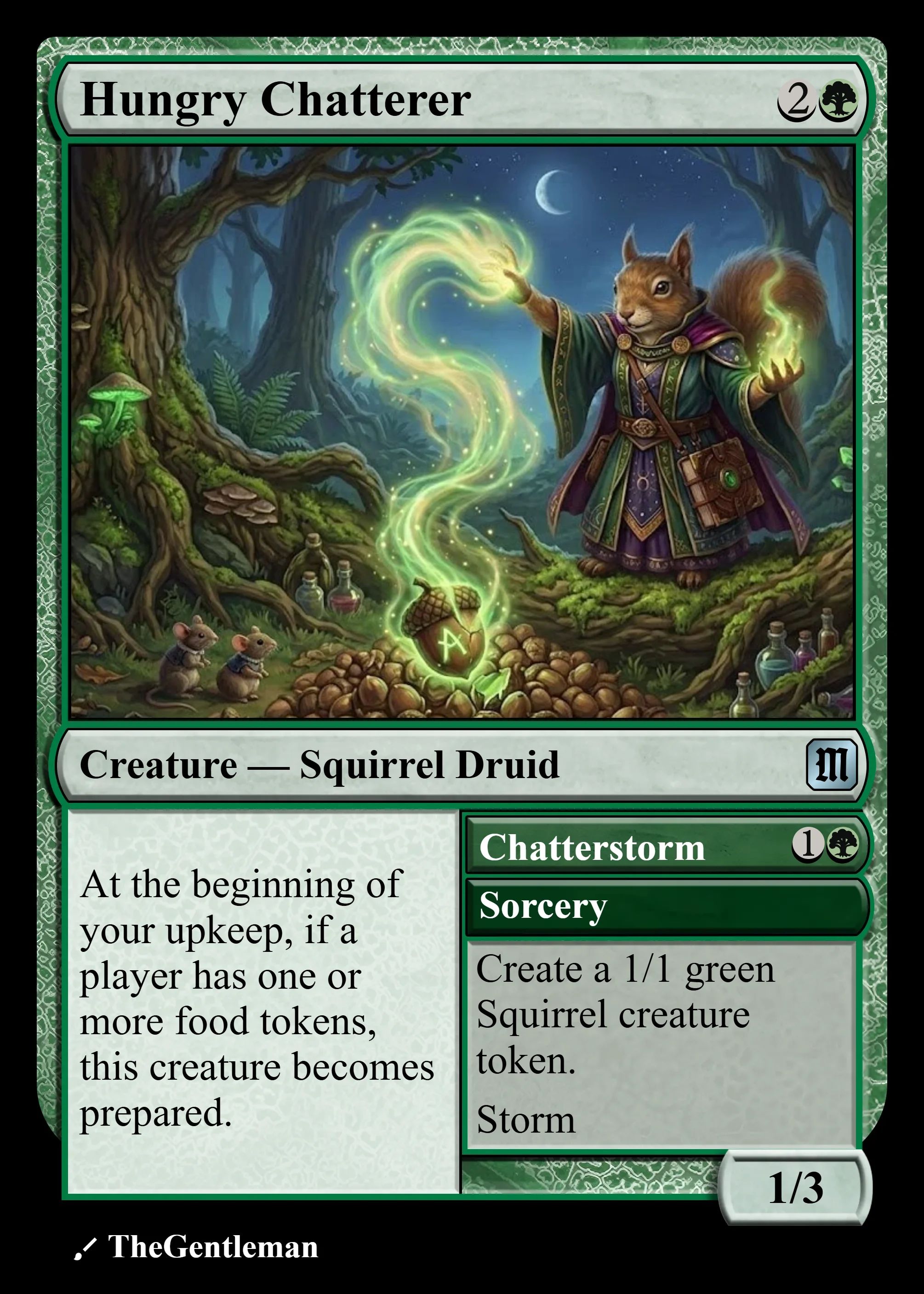 Hungry Chatterer