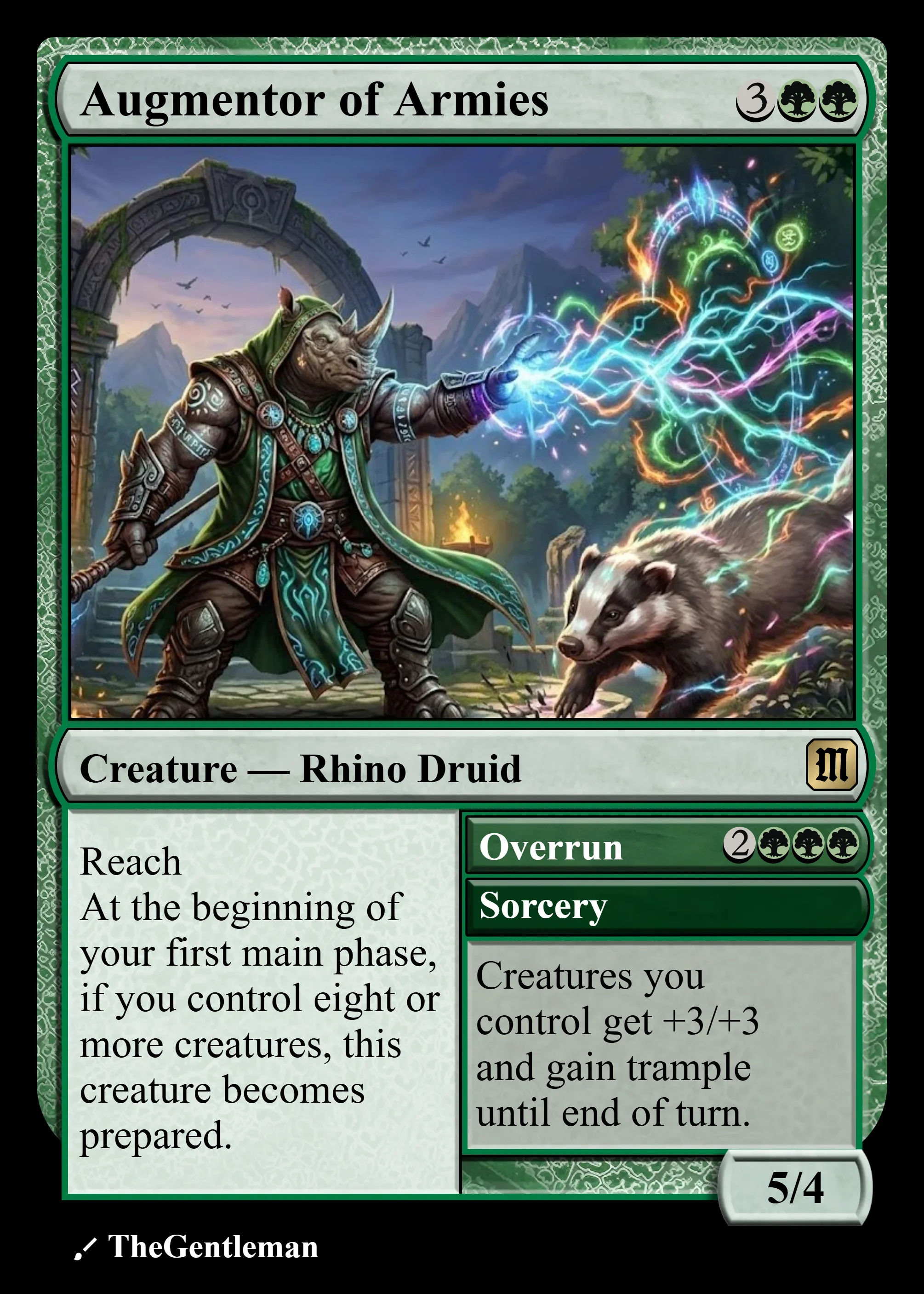 Augmentor of Armies