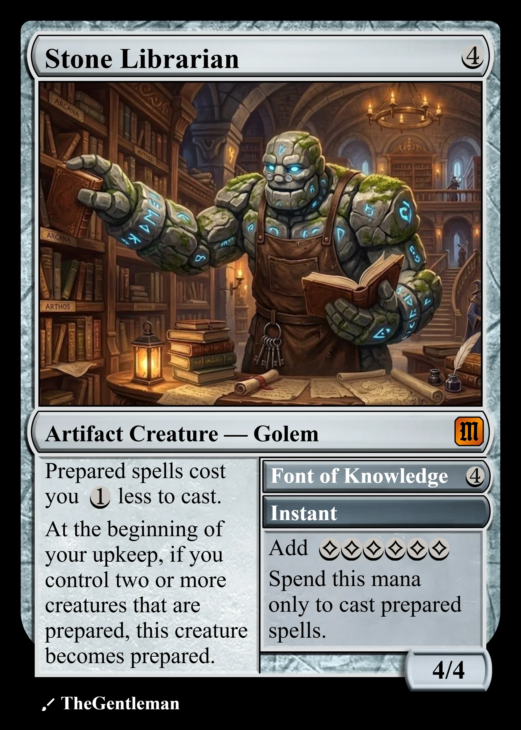 Stone Librarian