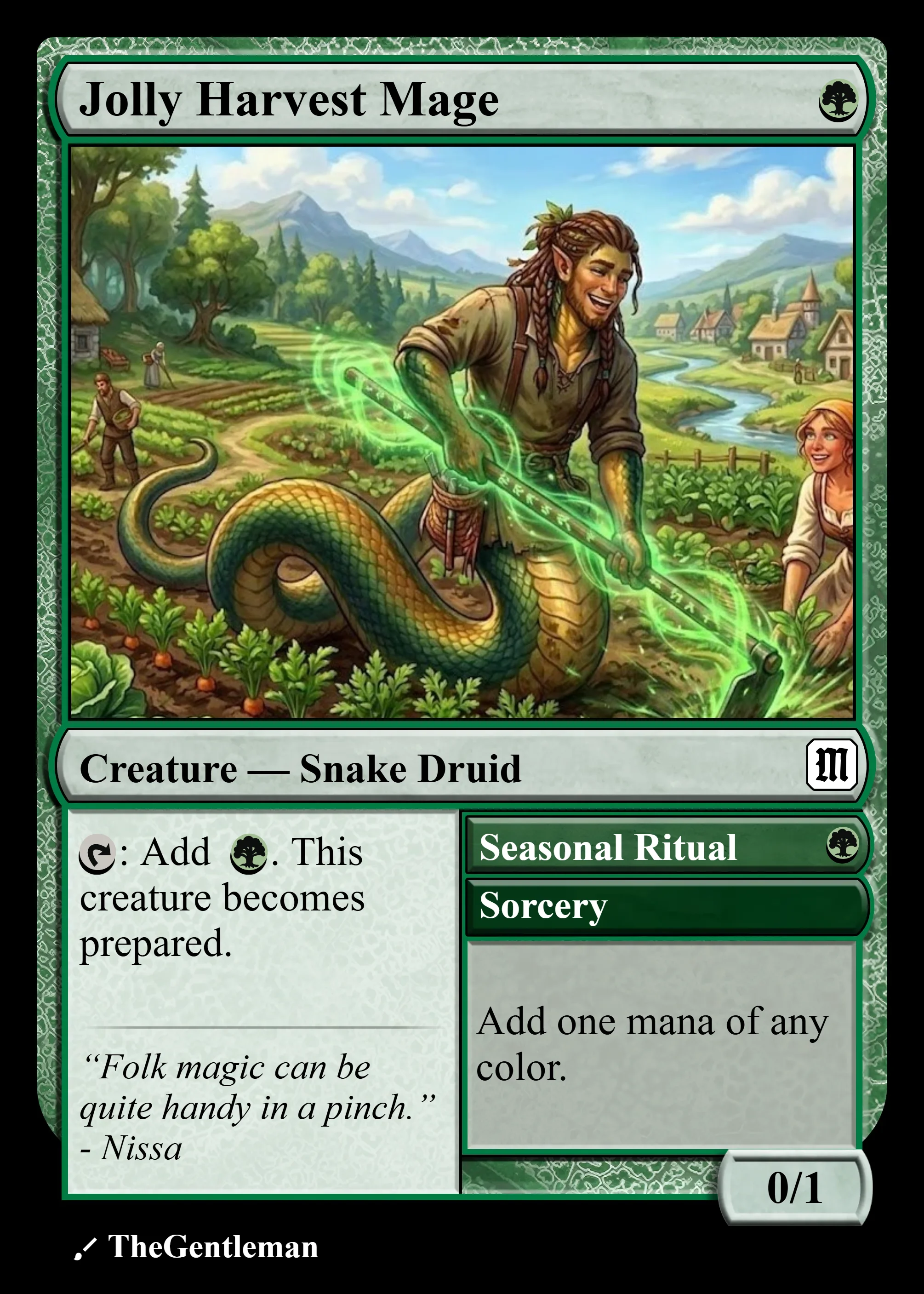 Jolly Harvest Mage
