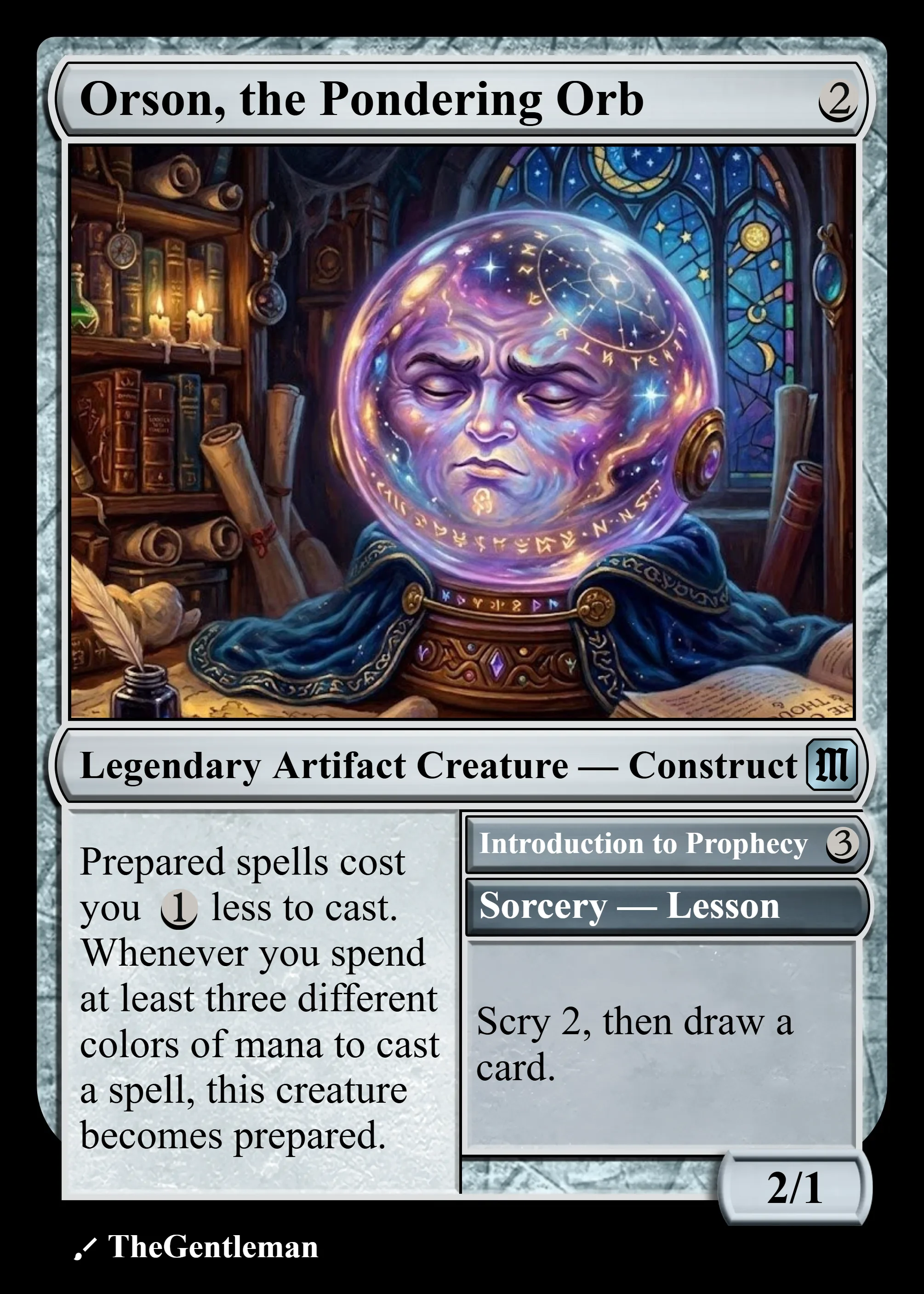 Orson, the Pondering Orb
