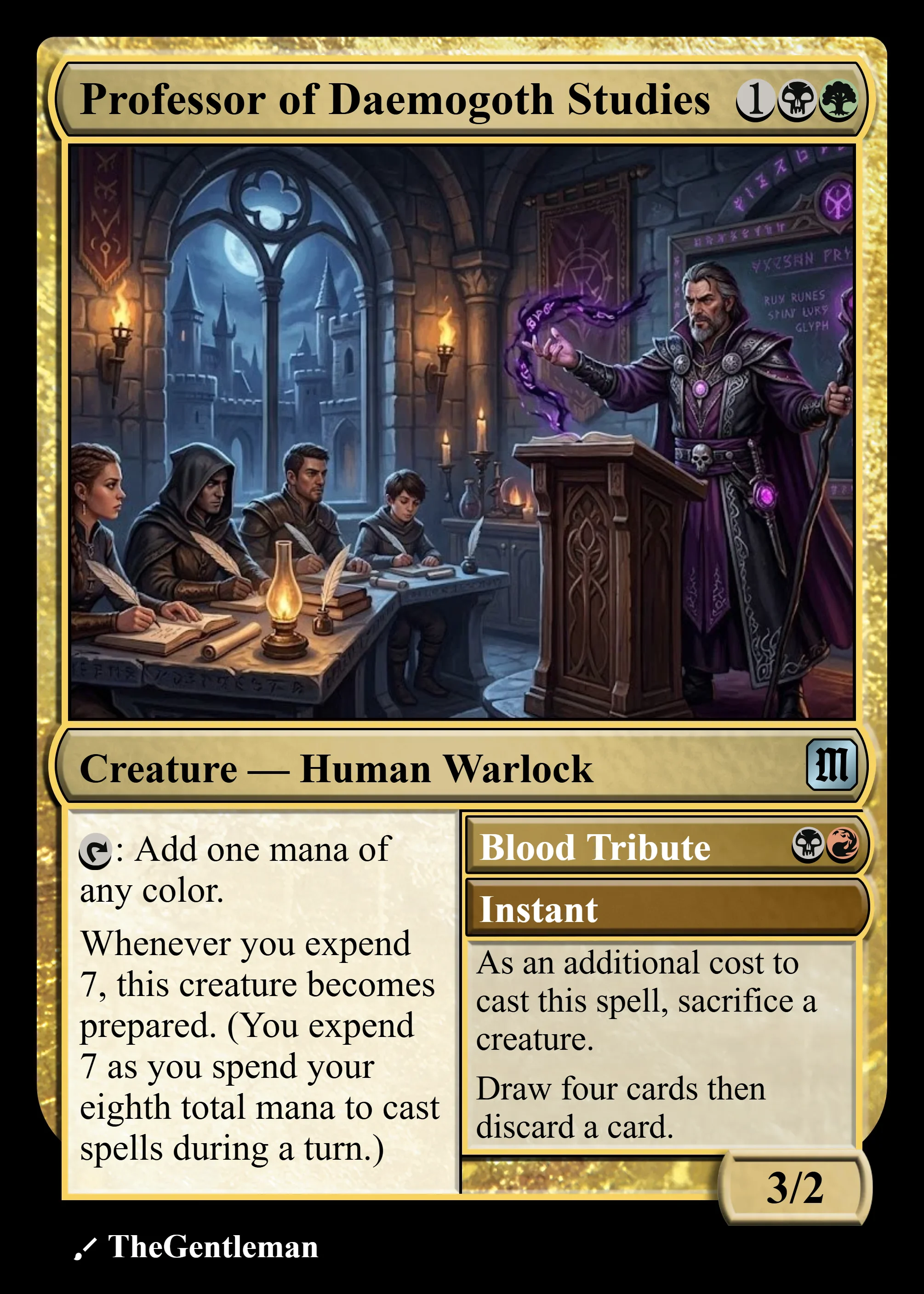 Professor of Daemogoth Studies