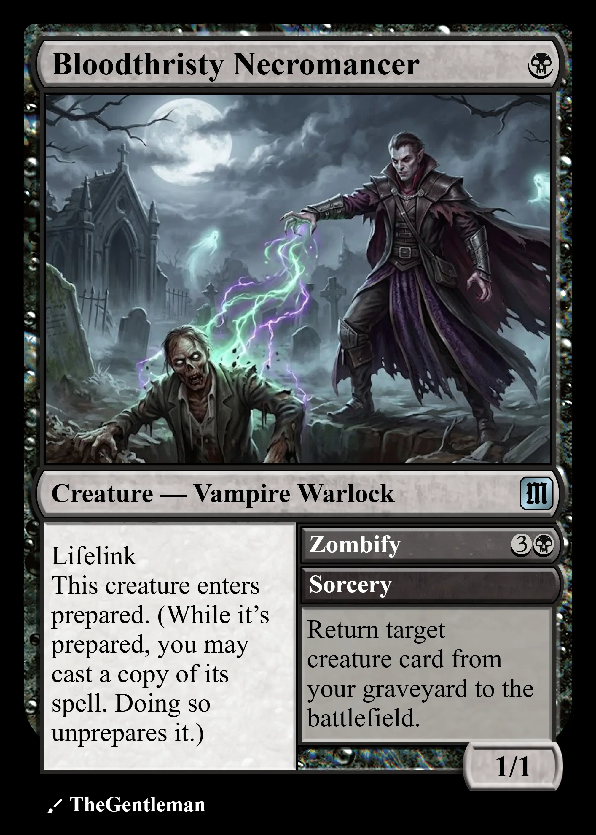 Bloodthristy Necromancer