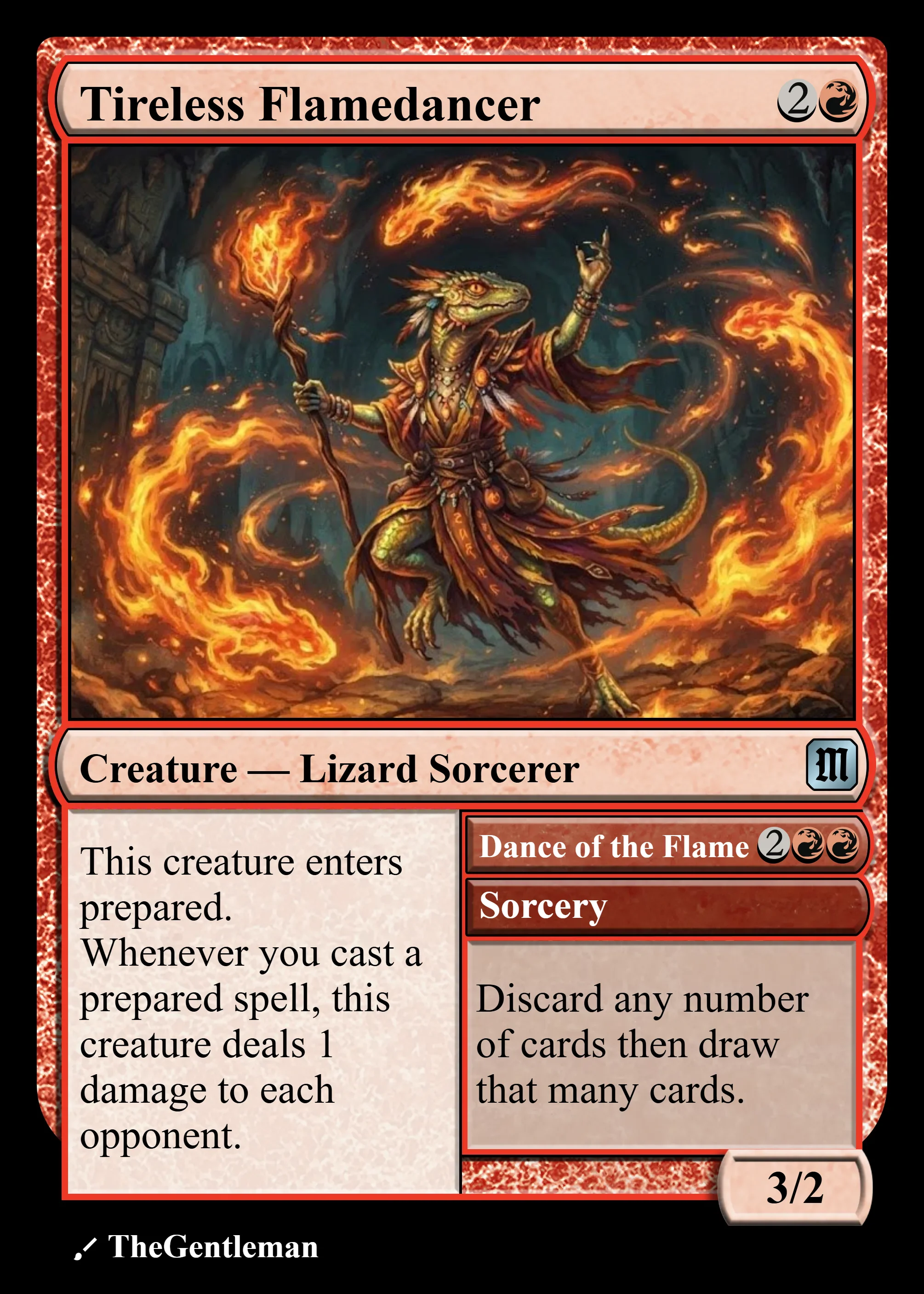 Tireless Flamedancer