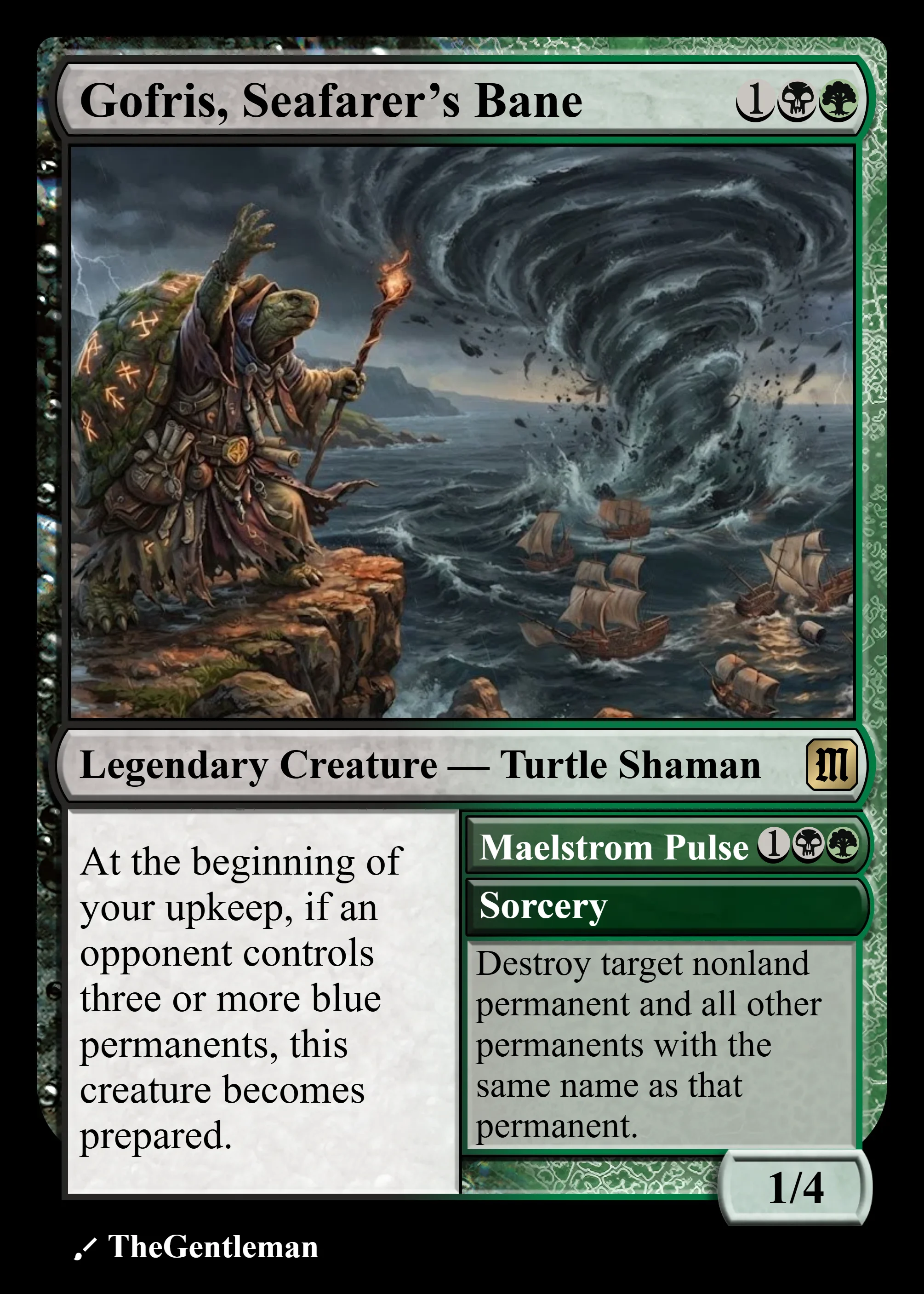 Gofris, Seafarer's Bane