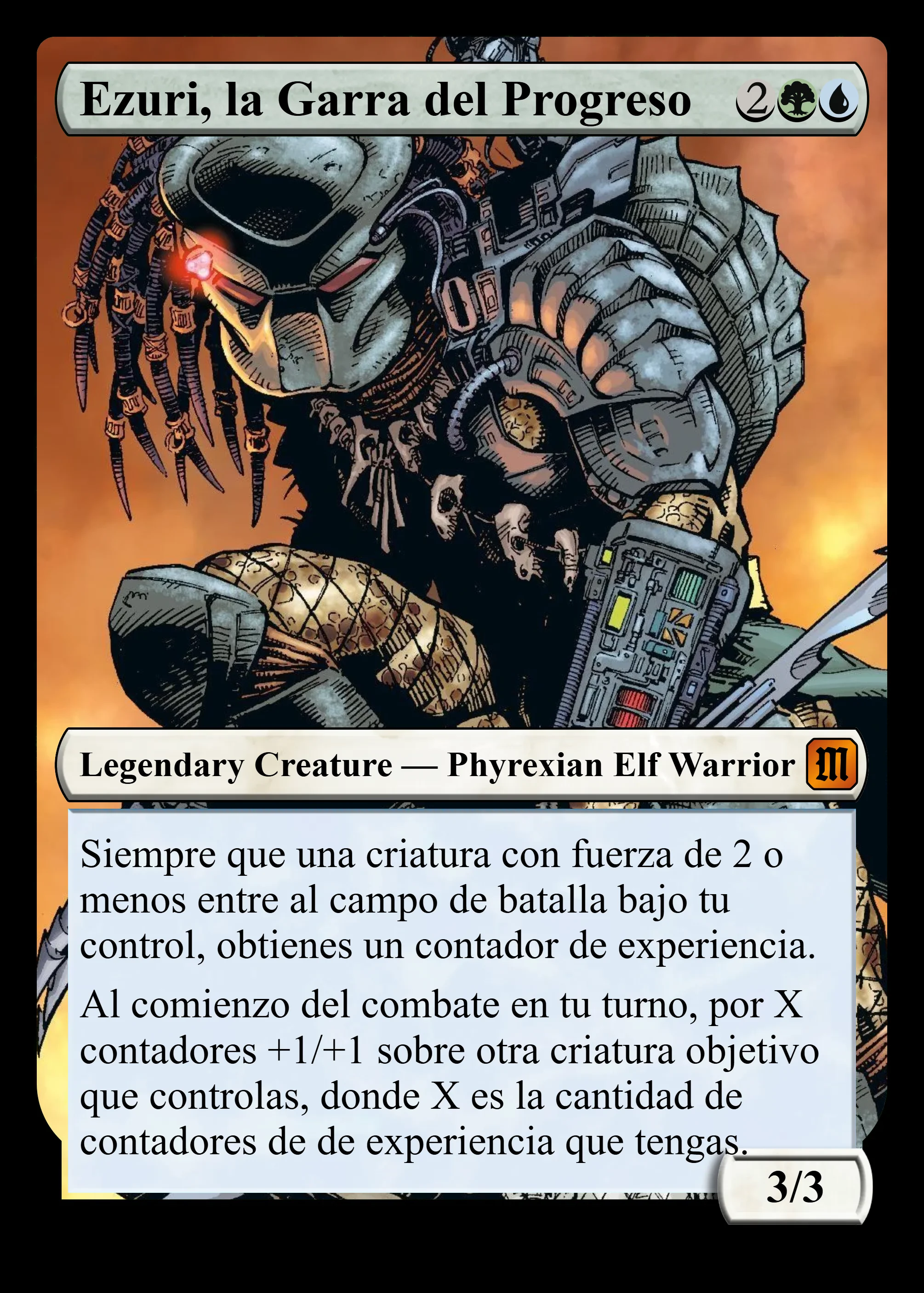 Ezuri, la Garra del Progreso