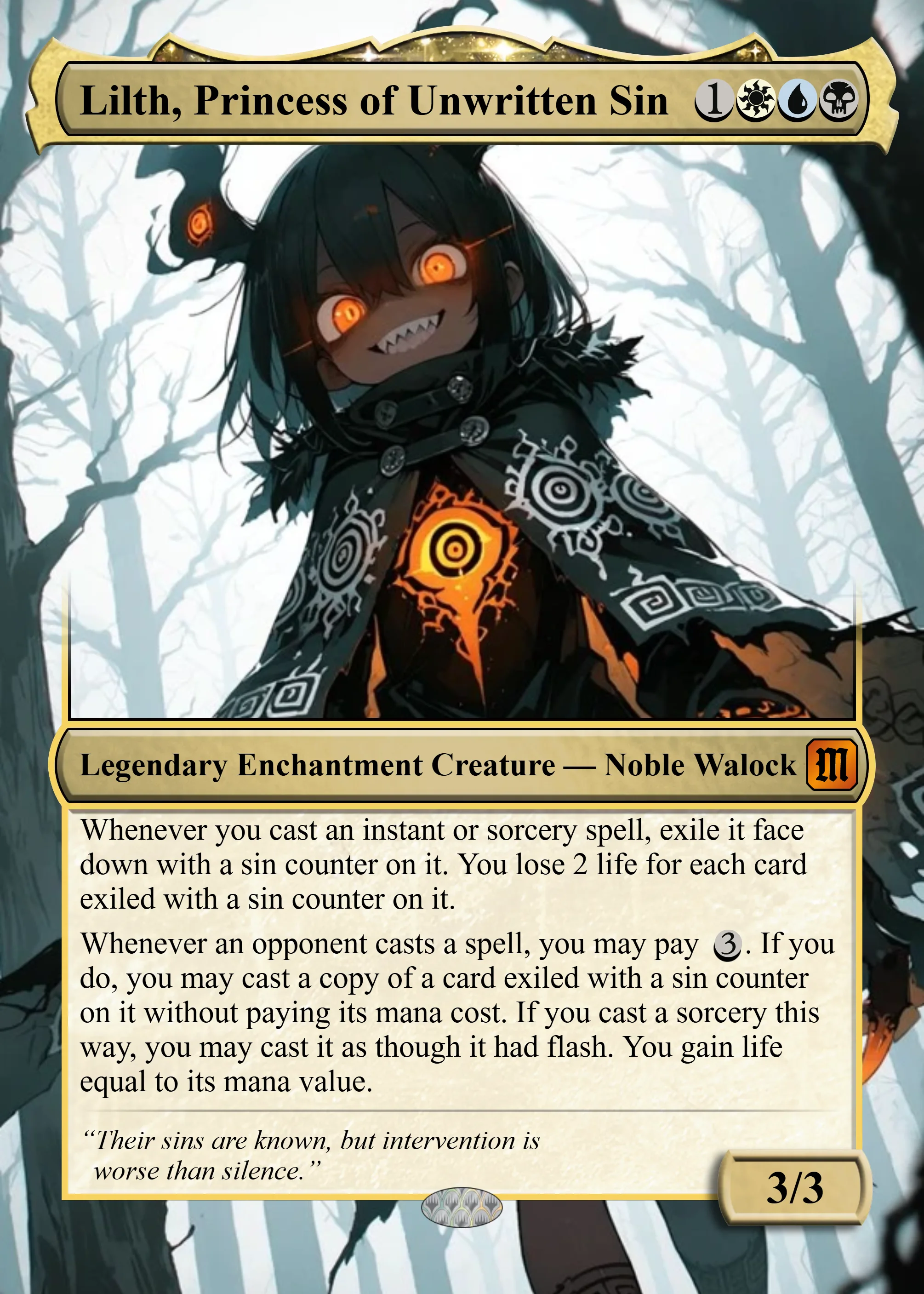 Lilth, Princess of Unwritten Sin