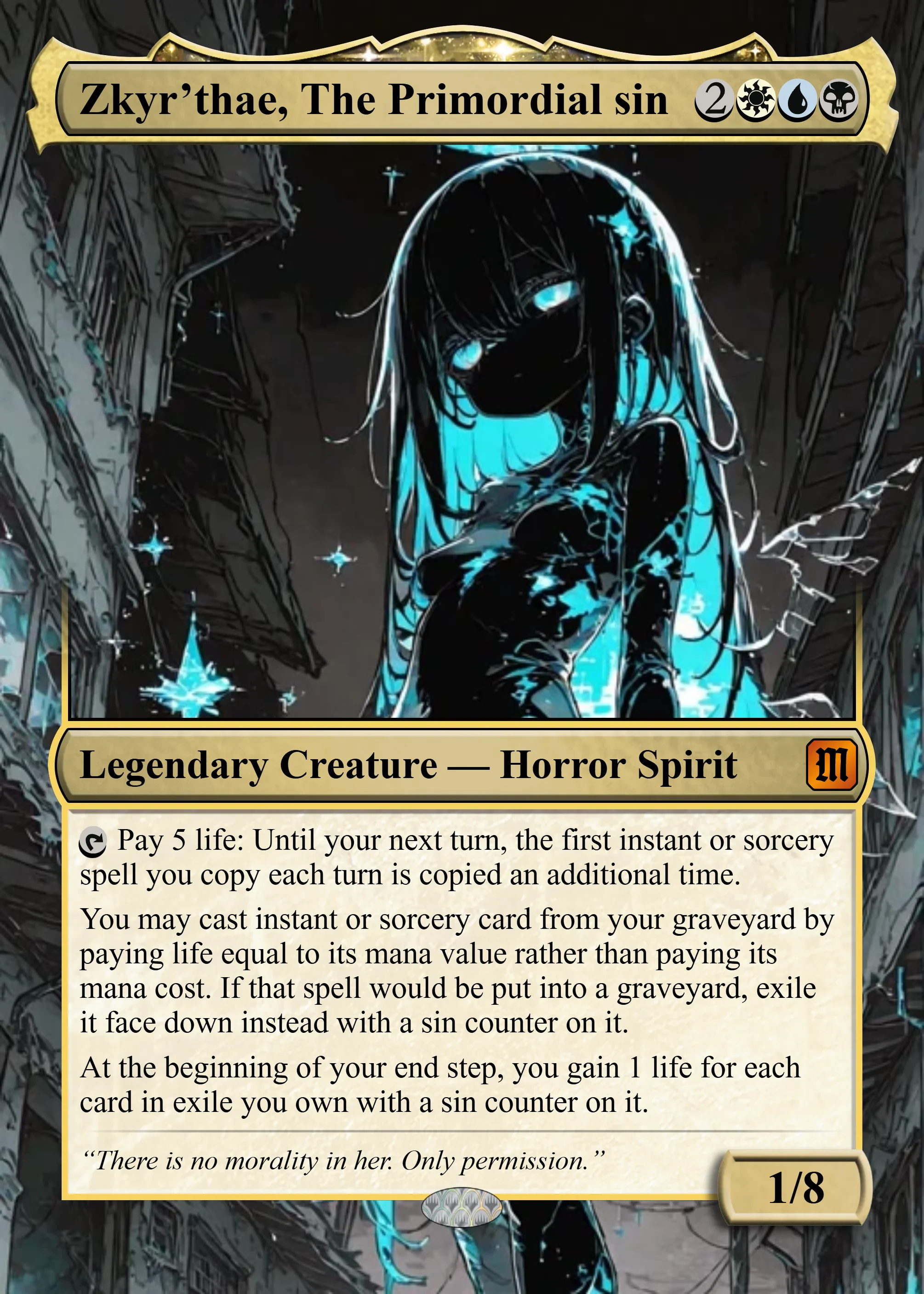 Zkyr’thae, The Primordial sin