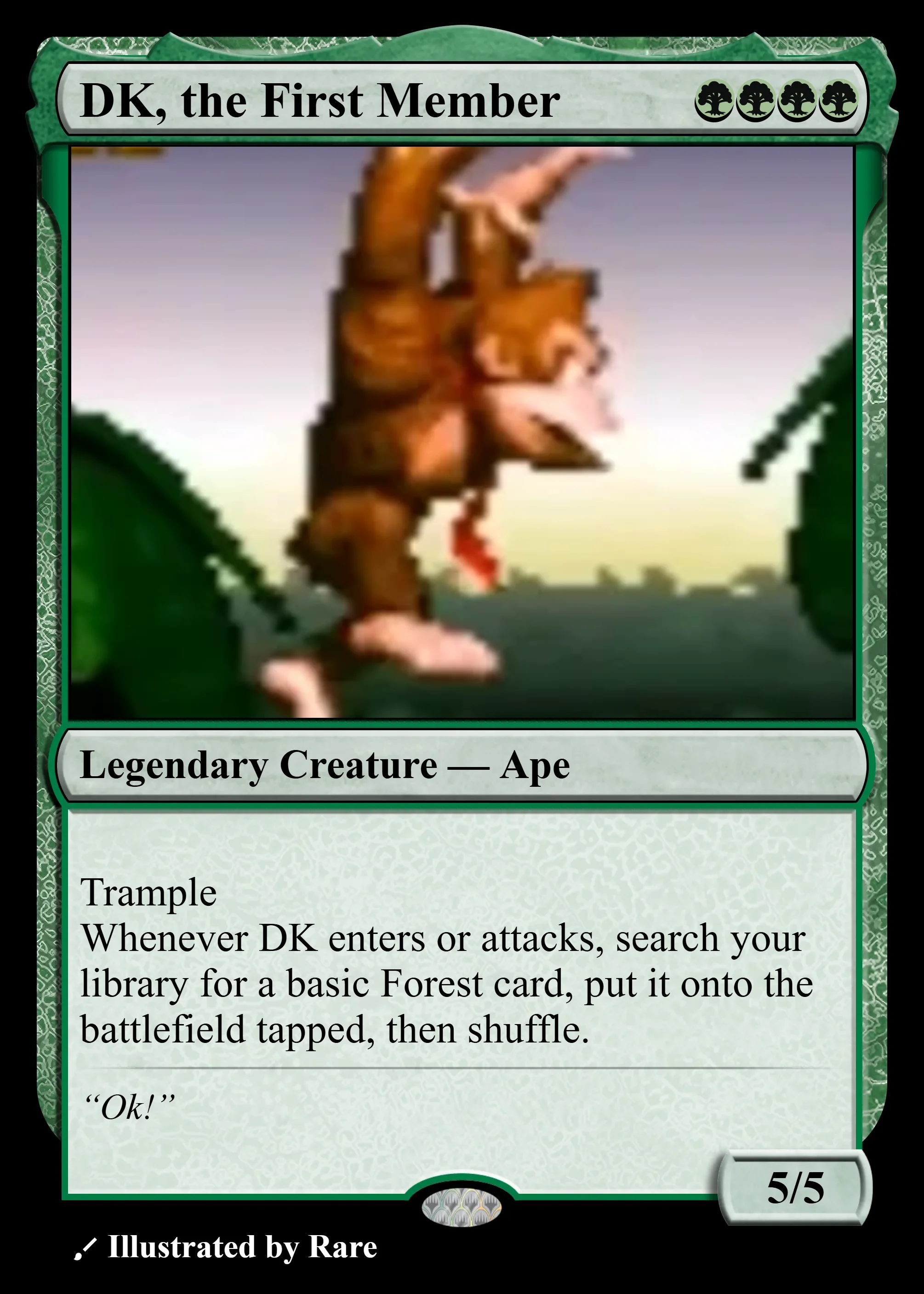 DK, the First Member
