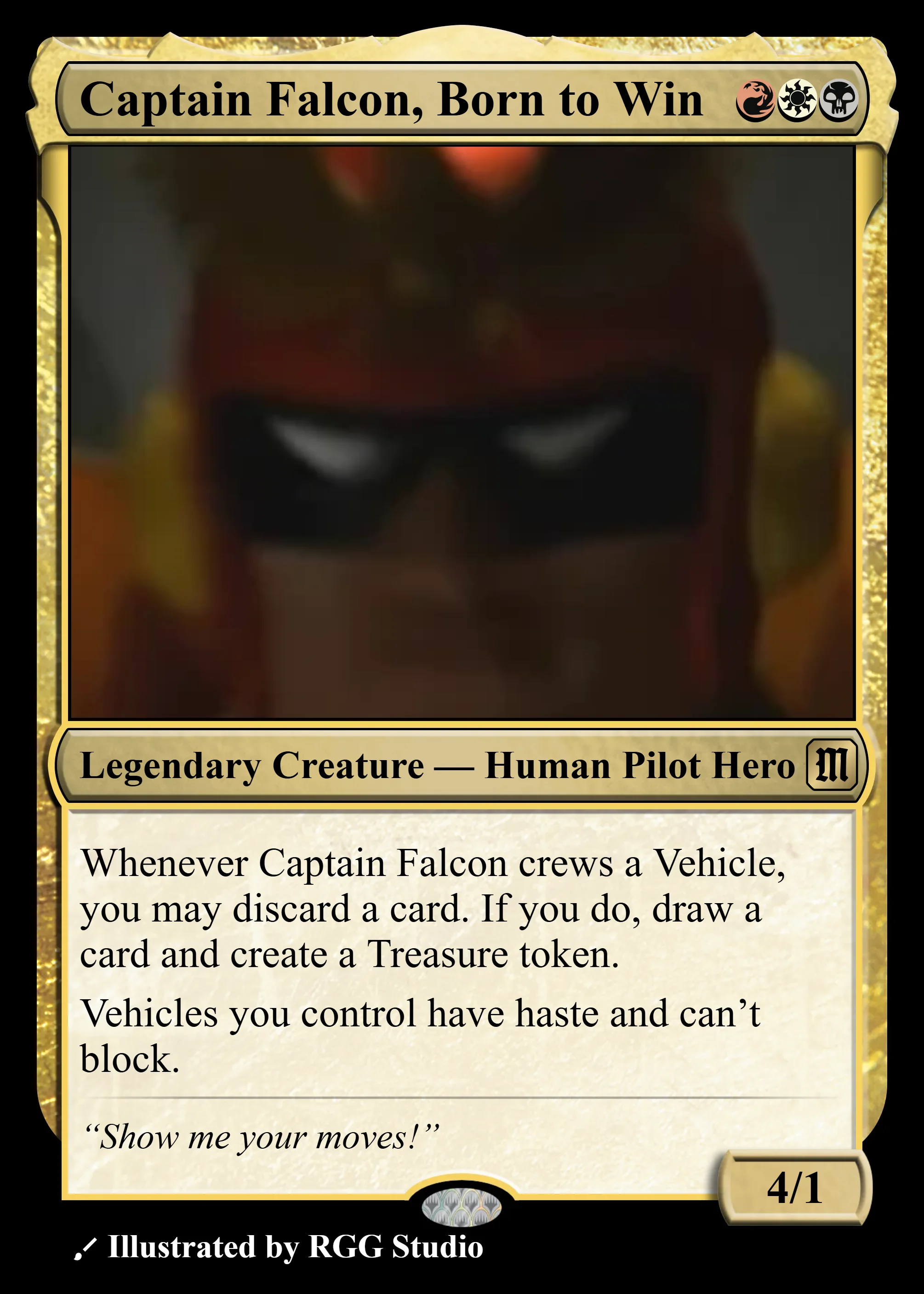 Captain Falcon, Born to Win