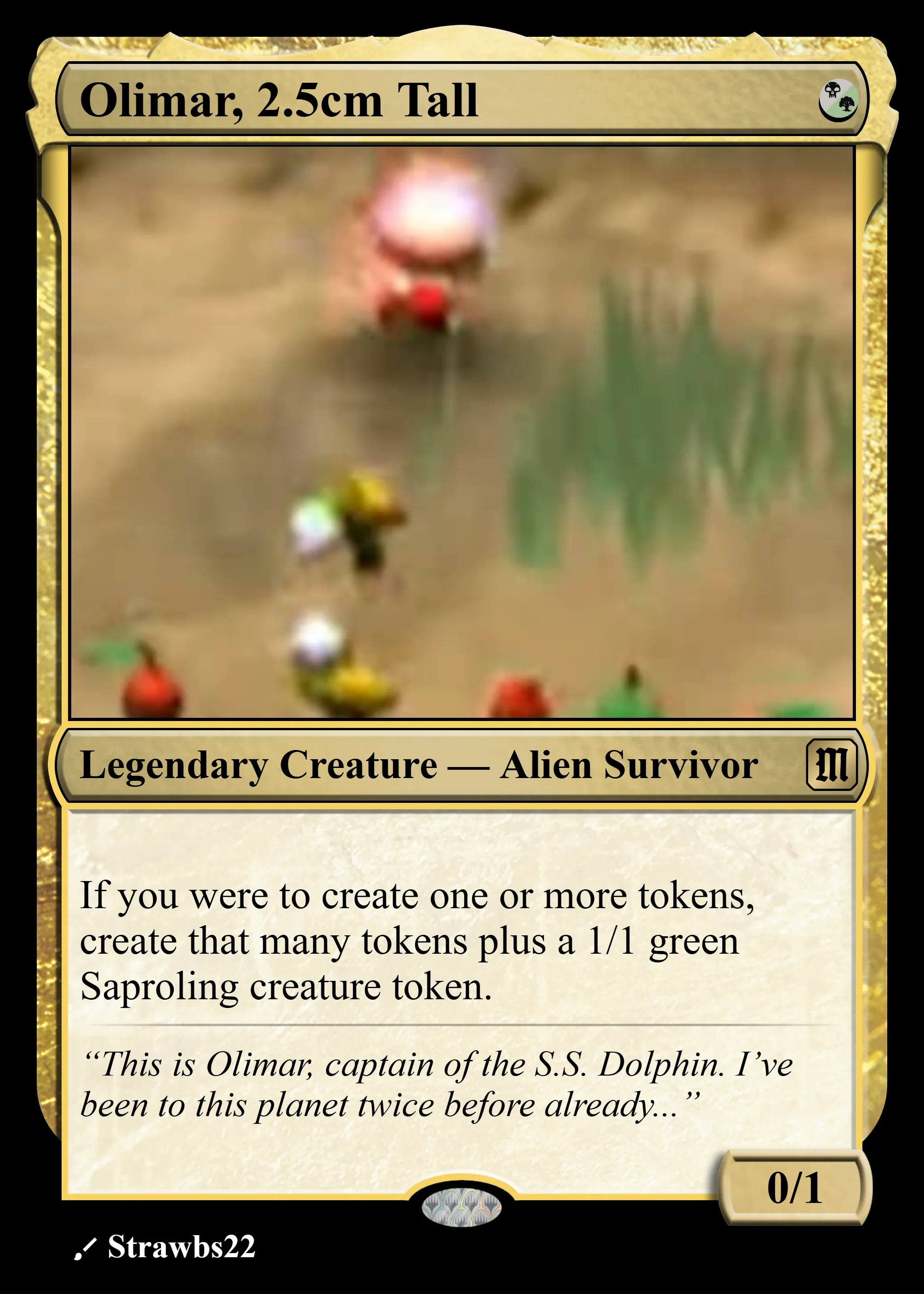 Olimar, 2.5cm Tall